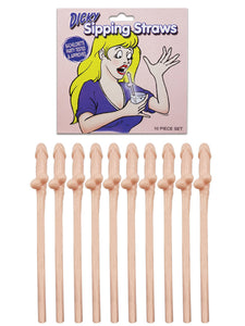 Dicky Sipping Straws (10 pack)