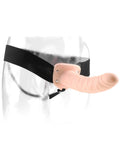 Fetish Fantasy Hollow 8" Strap On Flesh