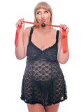 Sex and Mischief Amor Satin Ball Gag
