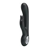 Pretty Love Rabbit Vibrator Black "Carina"