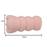 Vagina Masturbator Flesh (135mmx75mm)