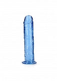 Crystal Clear Dildo 9" Inch Straight No Balls