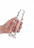 Crystal Clear Dildo 7" Inch Straight No Balls