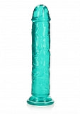 Crystal Clear Dildo 9" Inch Straight No Balls