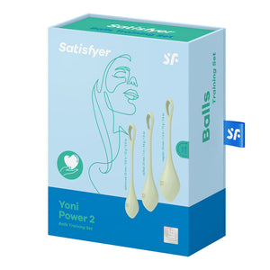 Satisfyer Yoni Power 2 Balls Light Green