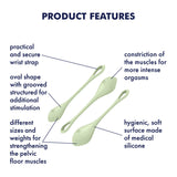 Satisfyer Yoni Power 2 Balls Light Green