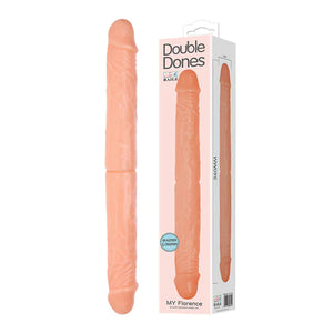 Double Ended Dildo Flesh Colour