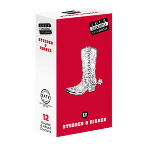 Condoms Four Seasons 12s Studs & Ribs