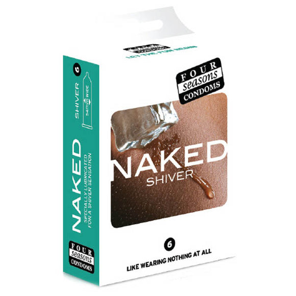 Condoms Four Seasons Naked Shiver 6 Pack