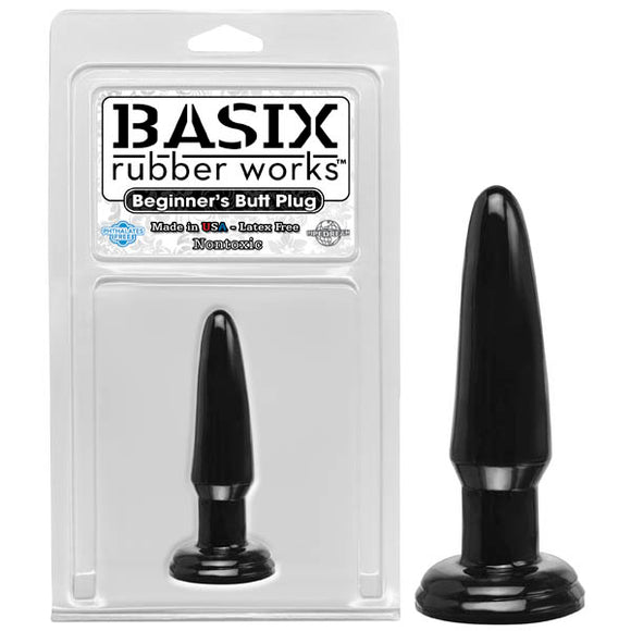 Basix Rubber Works Beginner's Butt Plug